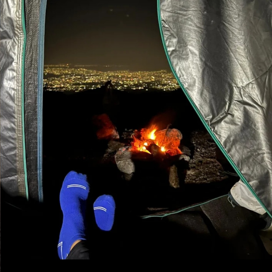 Camping at George Everest – Himalayan Mountain Views and Nature Adventure Experience